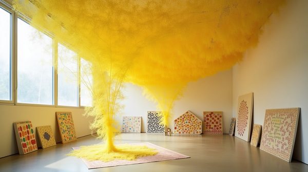 The allure of yayoi kusama: a journey through japanese art